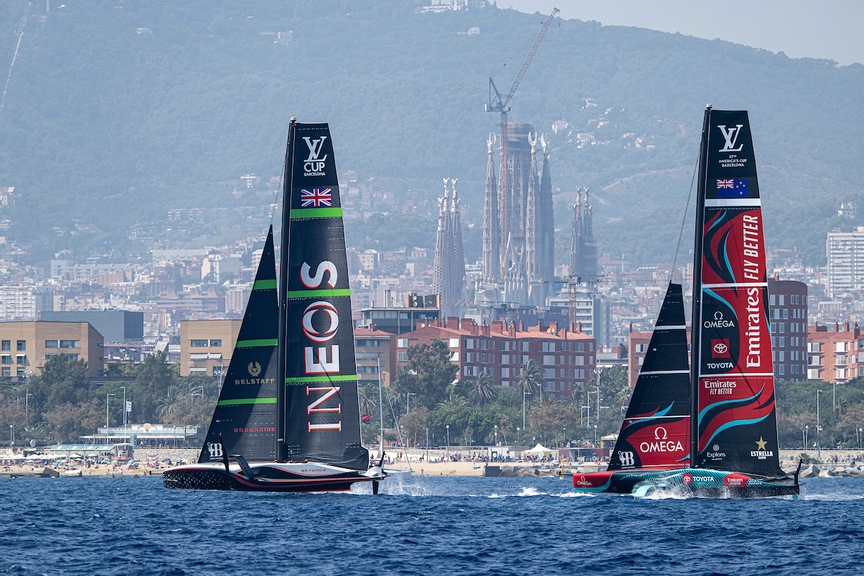 INEOS Britannia all set for Louis Vuitton Cup