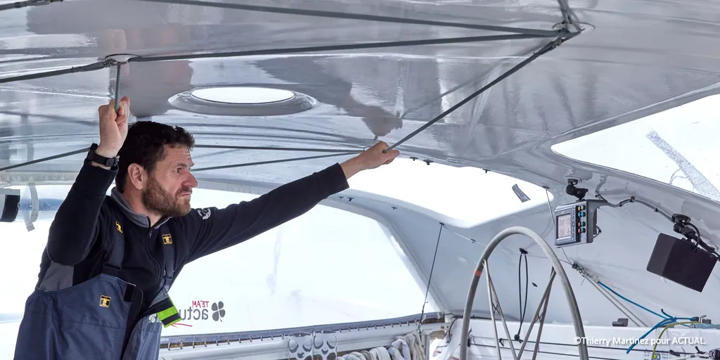 Vendee Globe leaders are catching a secondary depression