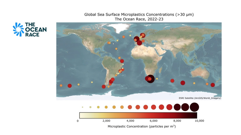  The Ocean Race: Europe is a hotspot for ocean microplastics