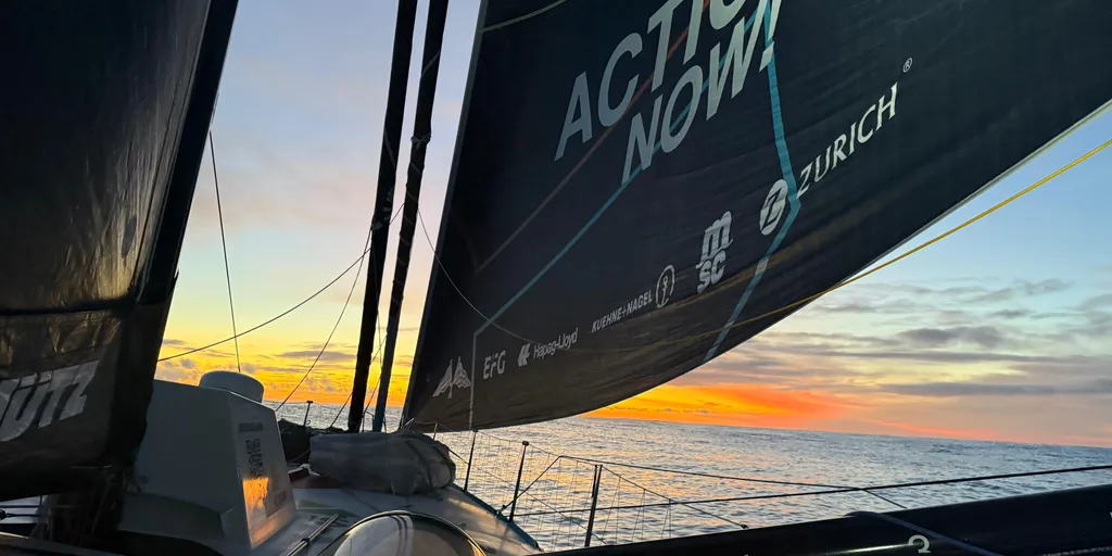 Four Vendee Globe leaders into the Indian Ocean just 40 minutes apart