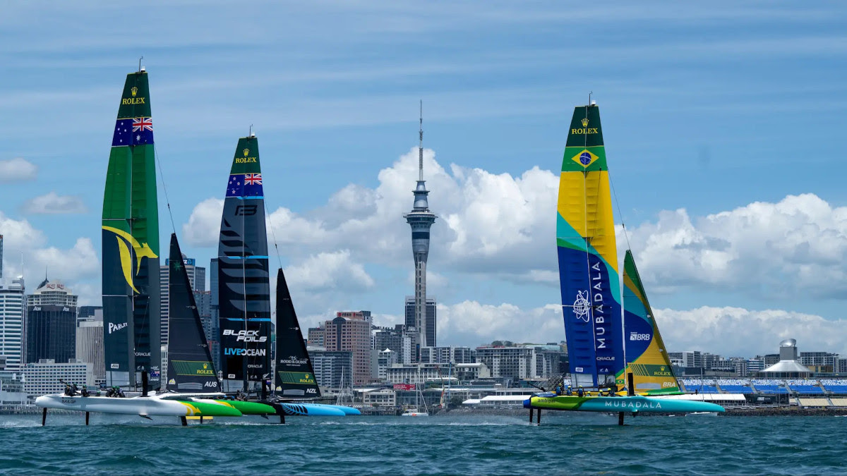 Split fleet testing and T-Foil 'carnage': Auckland's Sail GP race preview
