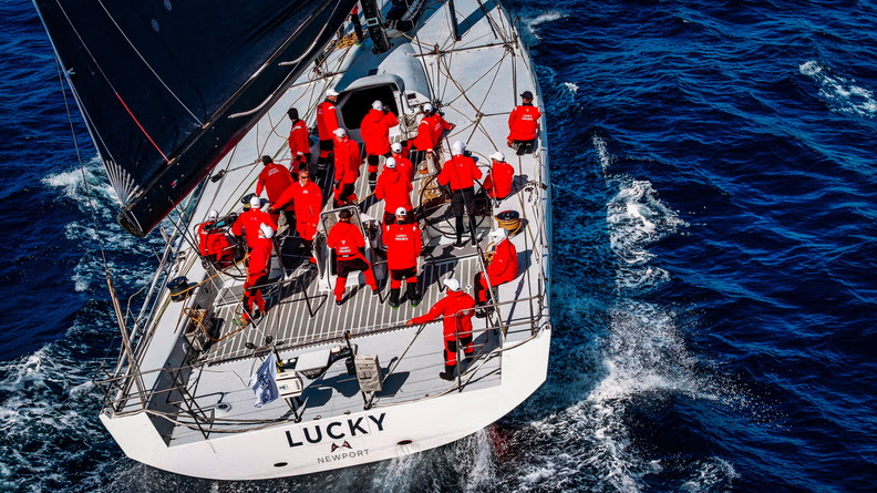 Lucky sets new RORC Transatlantic Race Record