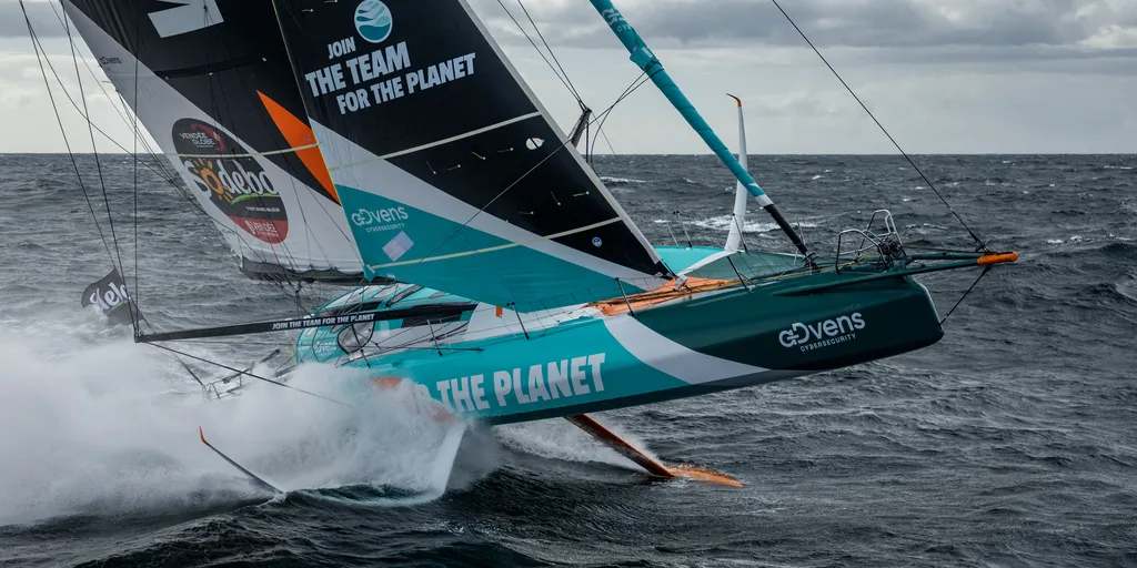 Elated Sam Goodchild 9th in the Vendée Globe 2024
