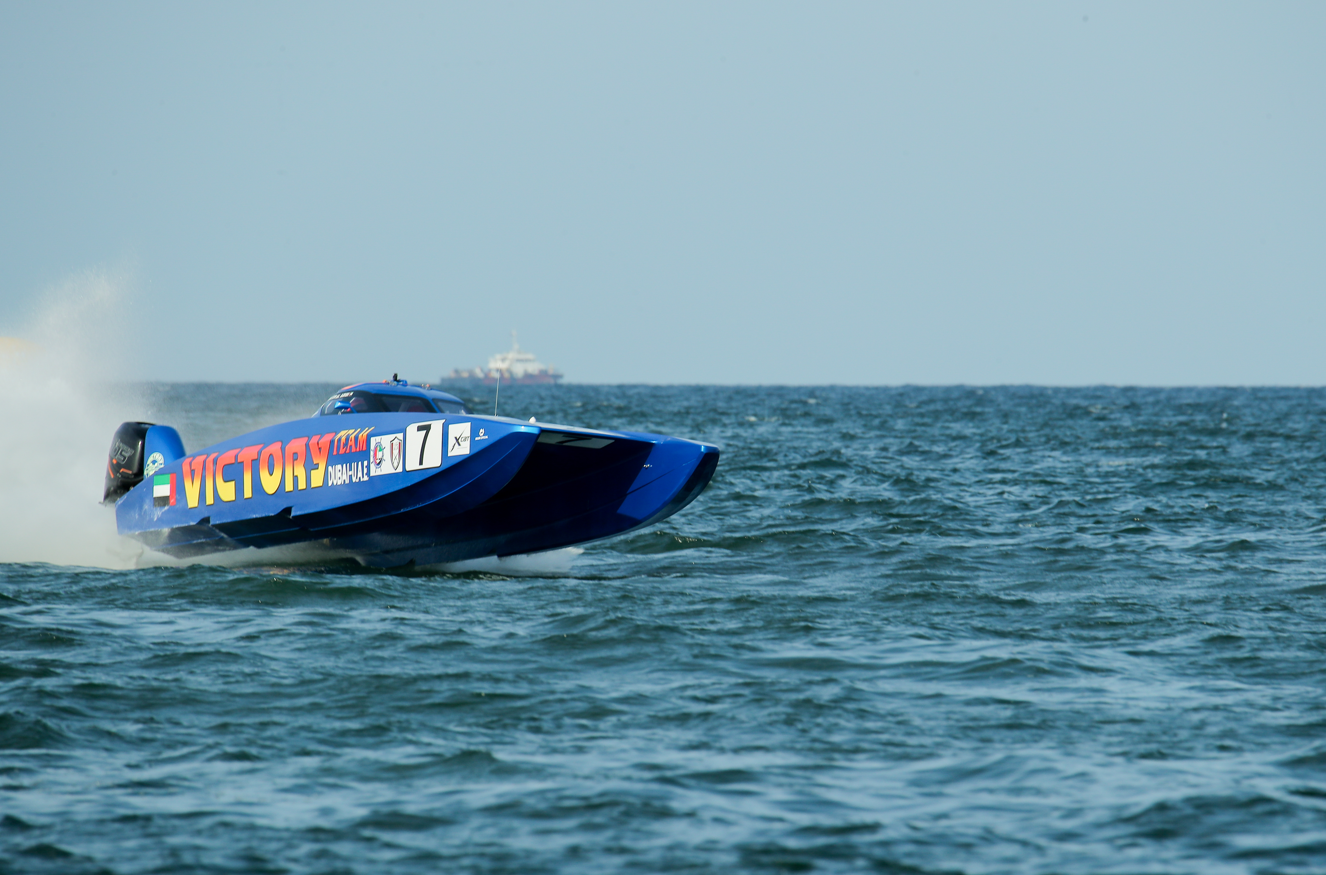 Victory's Emirati crew takes Race 2 of UIM XCAT Fujairah GP