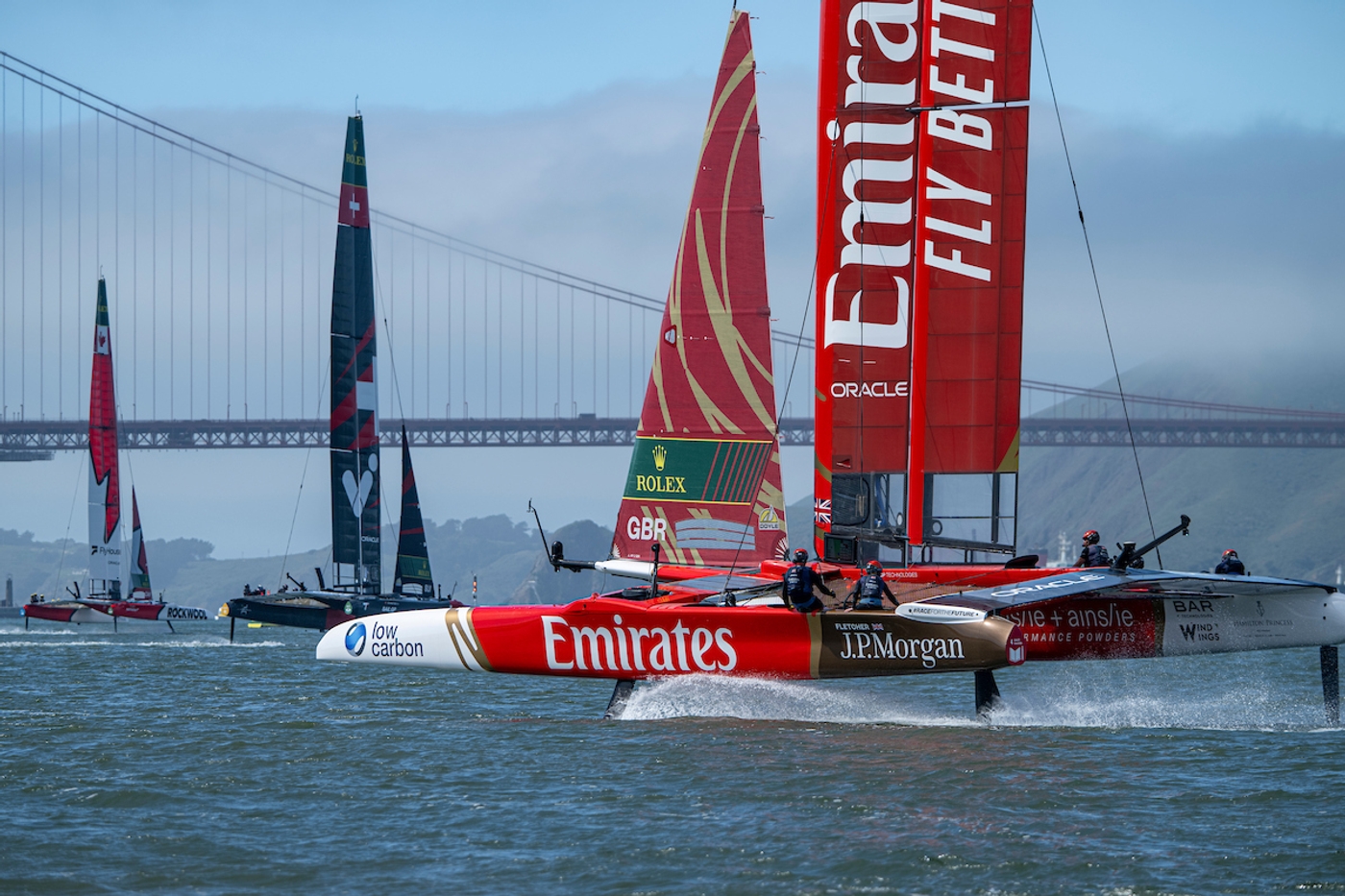 Emirates GBR in second place overall after fifth SailGP of 2025 Season