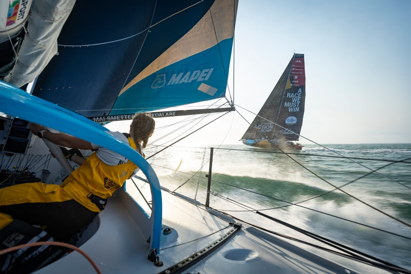 Drag race to Portugal begins for Ocean Race Europe