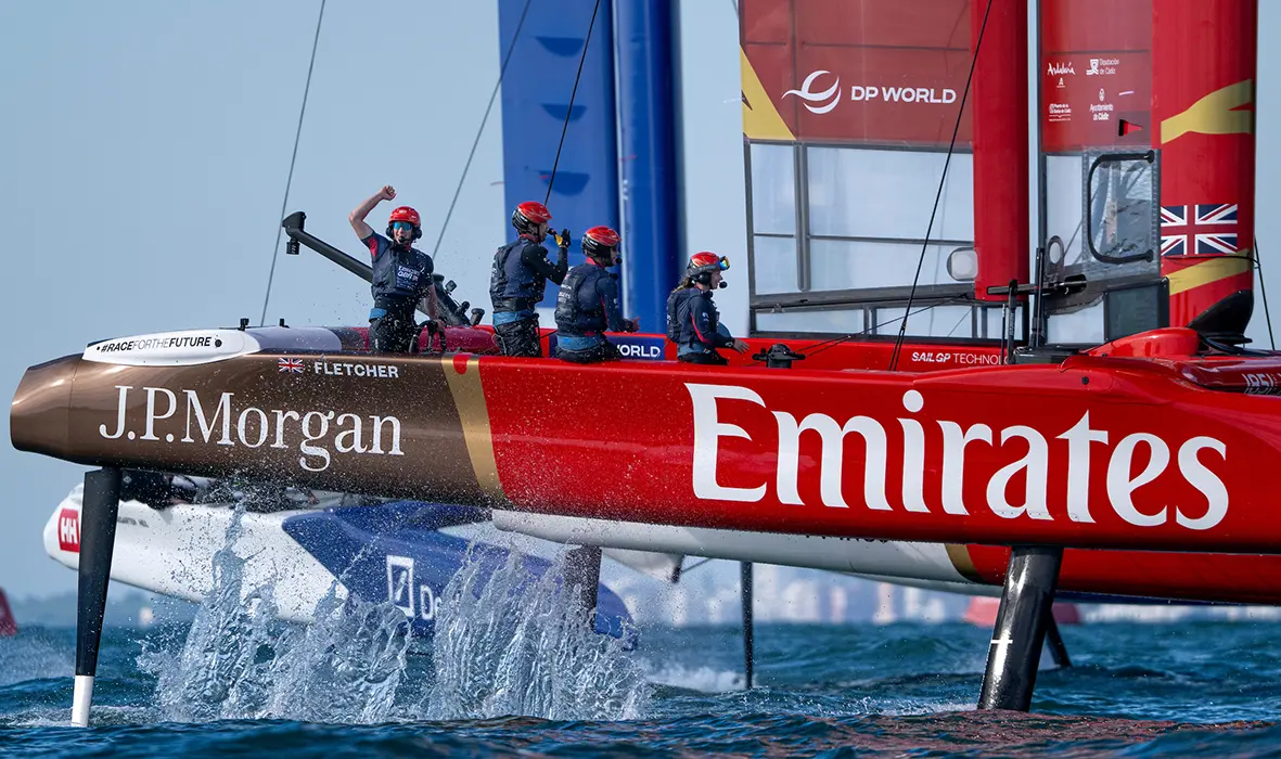 Emirates GBR clinch dramatic win against Kiwi rivals at Spain Sail Grand Prix