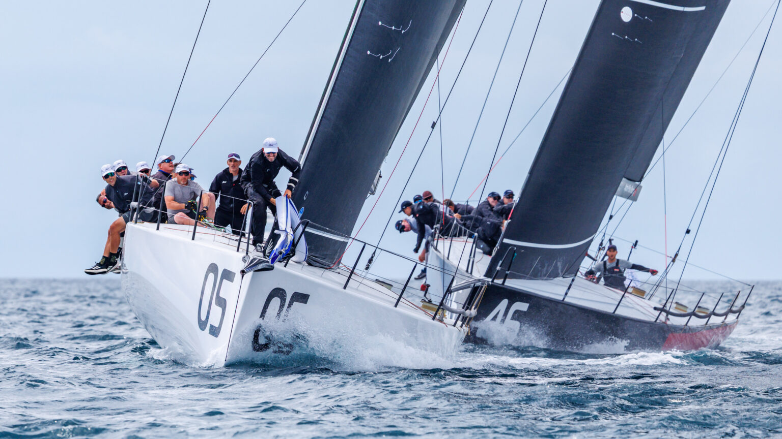 52 SUPER SERIES: Leaders Sled stay steady as others ride the roller coaster, video
