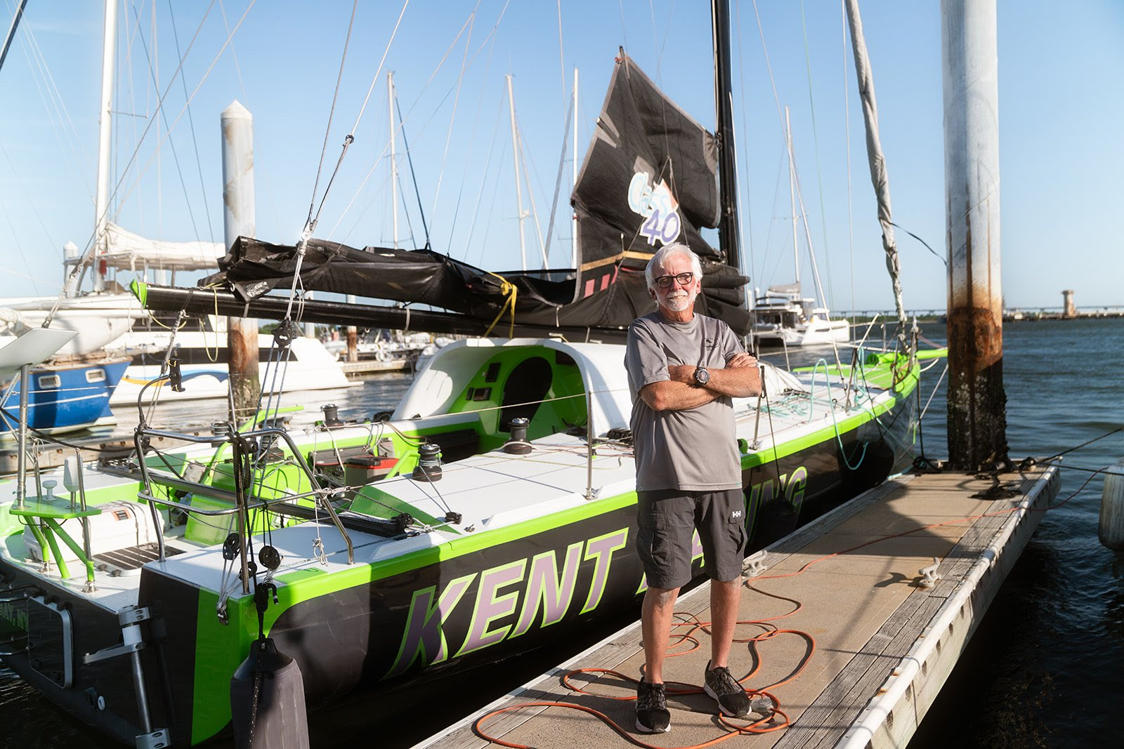 Around alone American sailor Tim Kent enters Global Solo Challenge 2027-2028