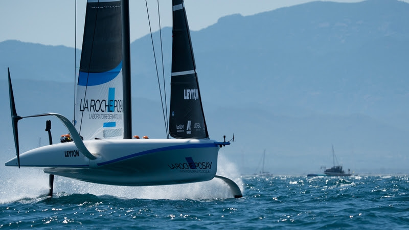 La Roche-Posay finish fourth in Cagliari behind the America’s Cup favourites 