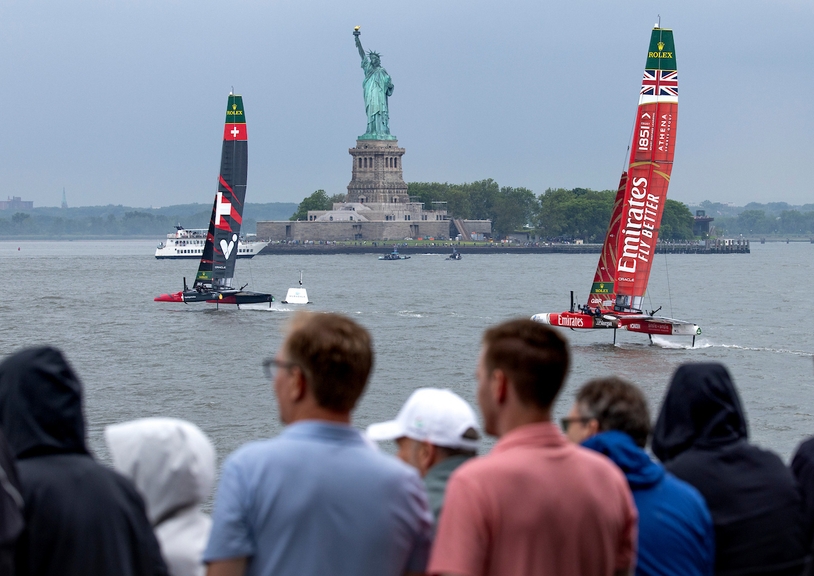 Emirates GBR ‘focused on getting back on top’ as SailGP returns to New York