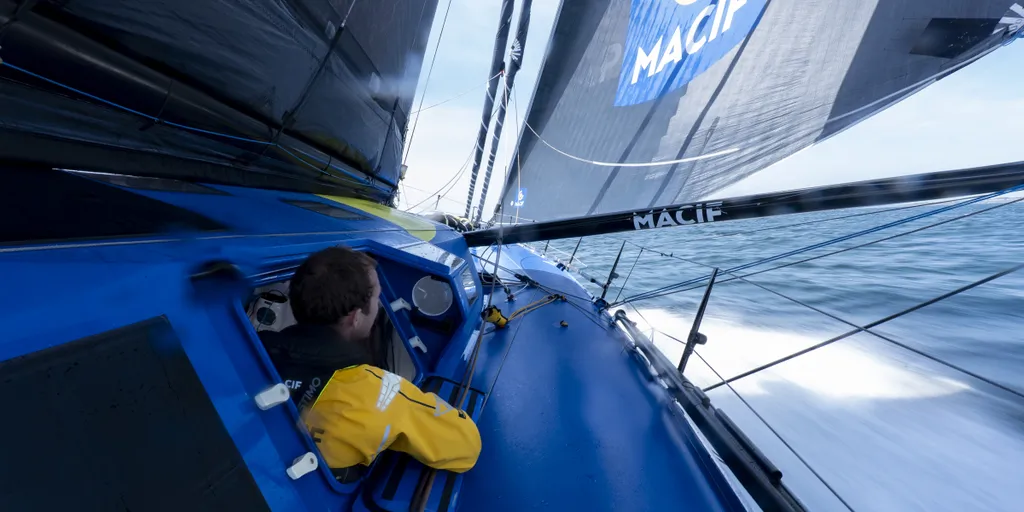 Vendée Arctique: Sam Goodchild the first to cross the Arctic Circle