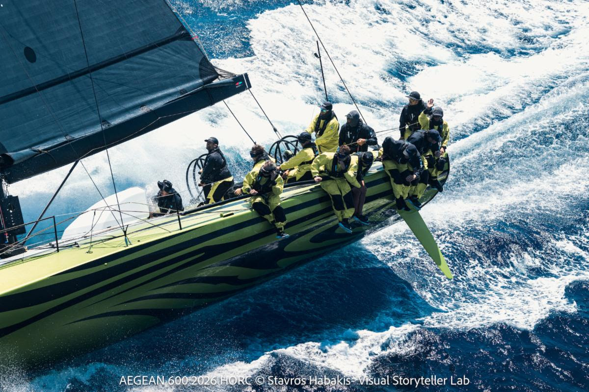 High speed action on Day 2 of the AEGEAN 600, video