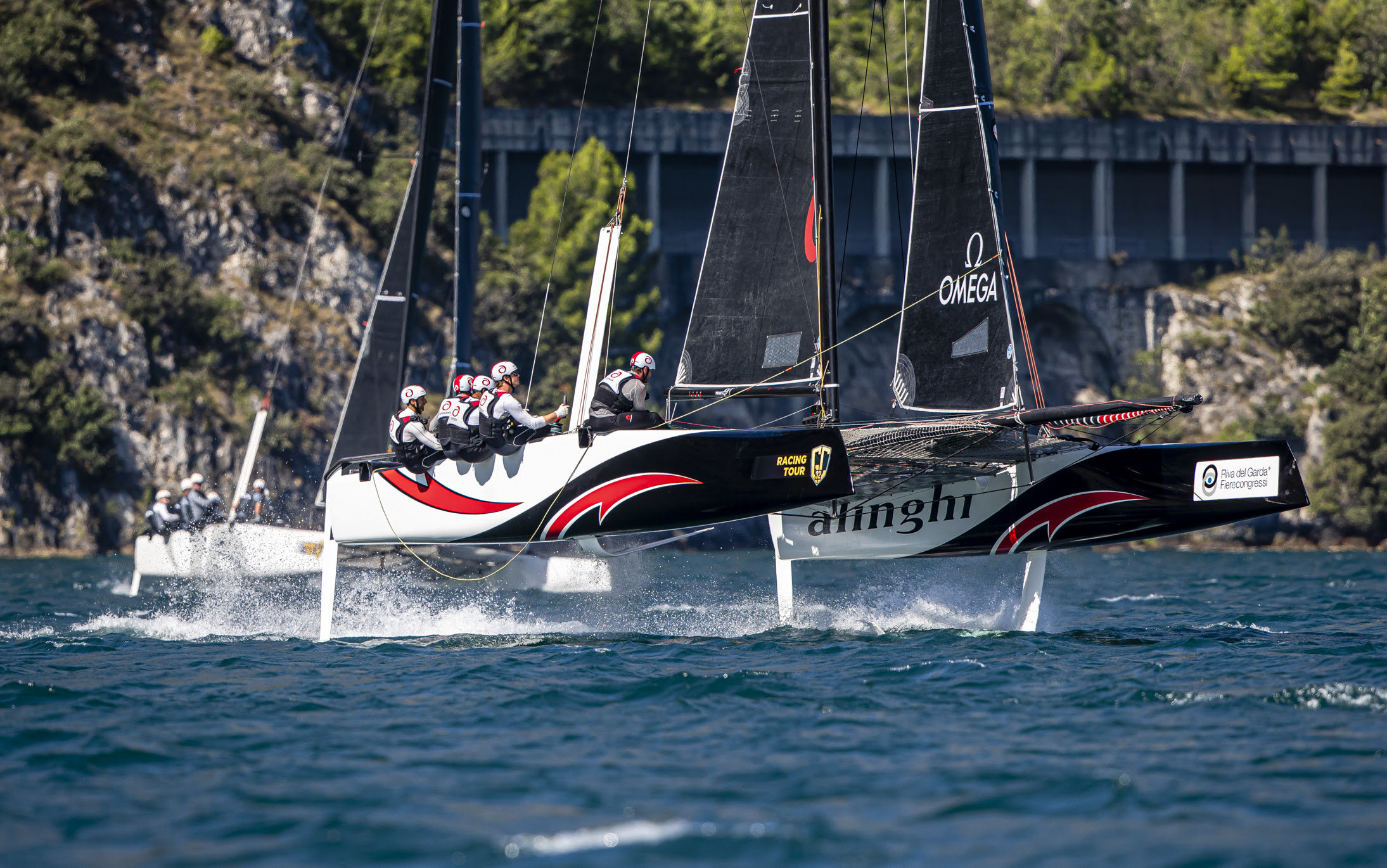 Alinghi takes an early lead in GC32 Riva Cup