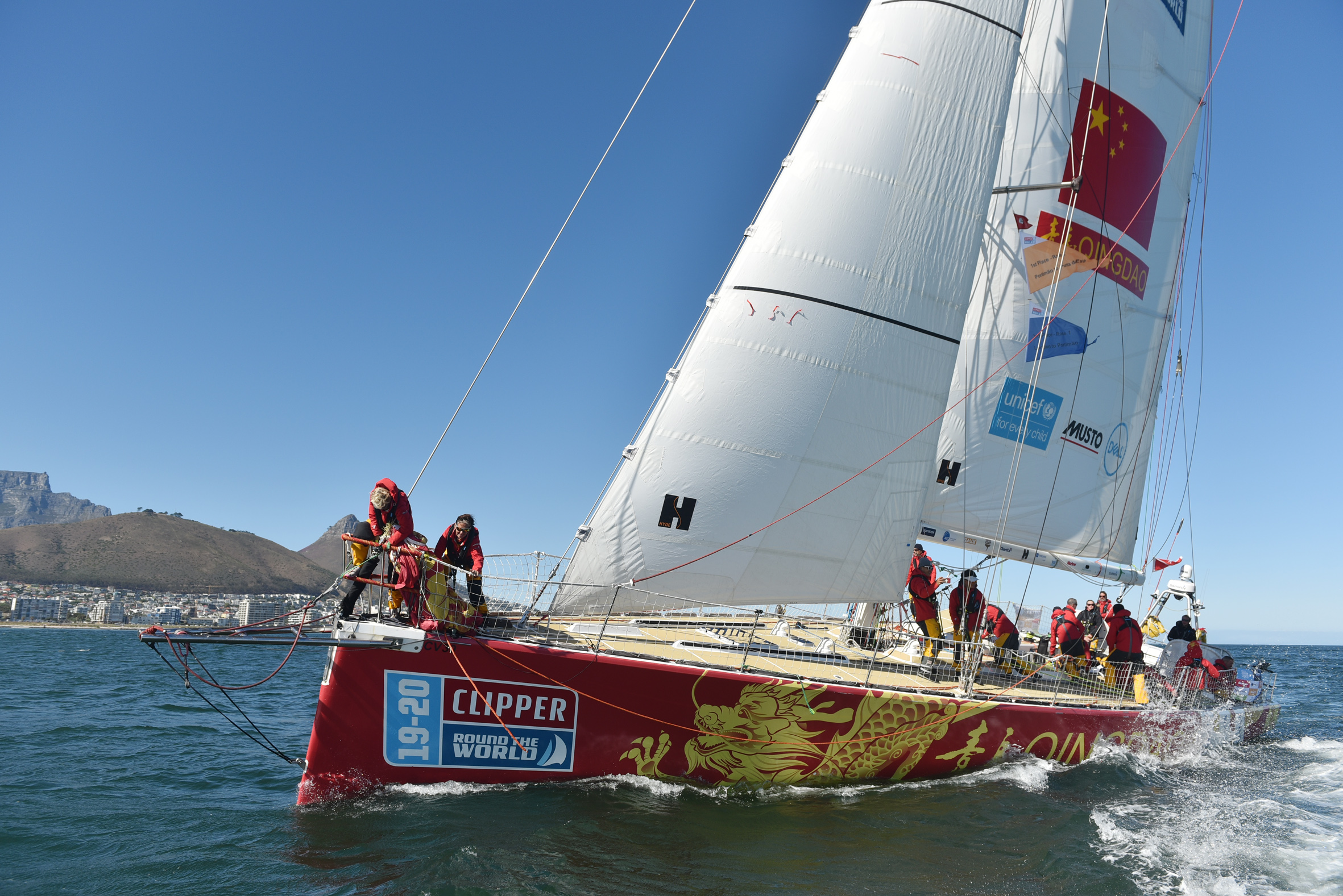 Qingdao wins Clipper Race Spinlock South Atlantic Showdown