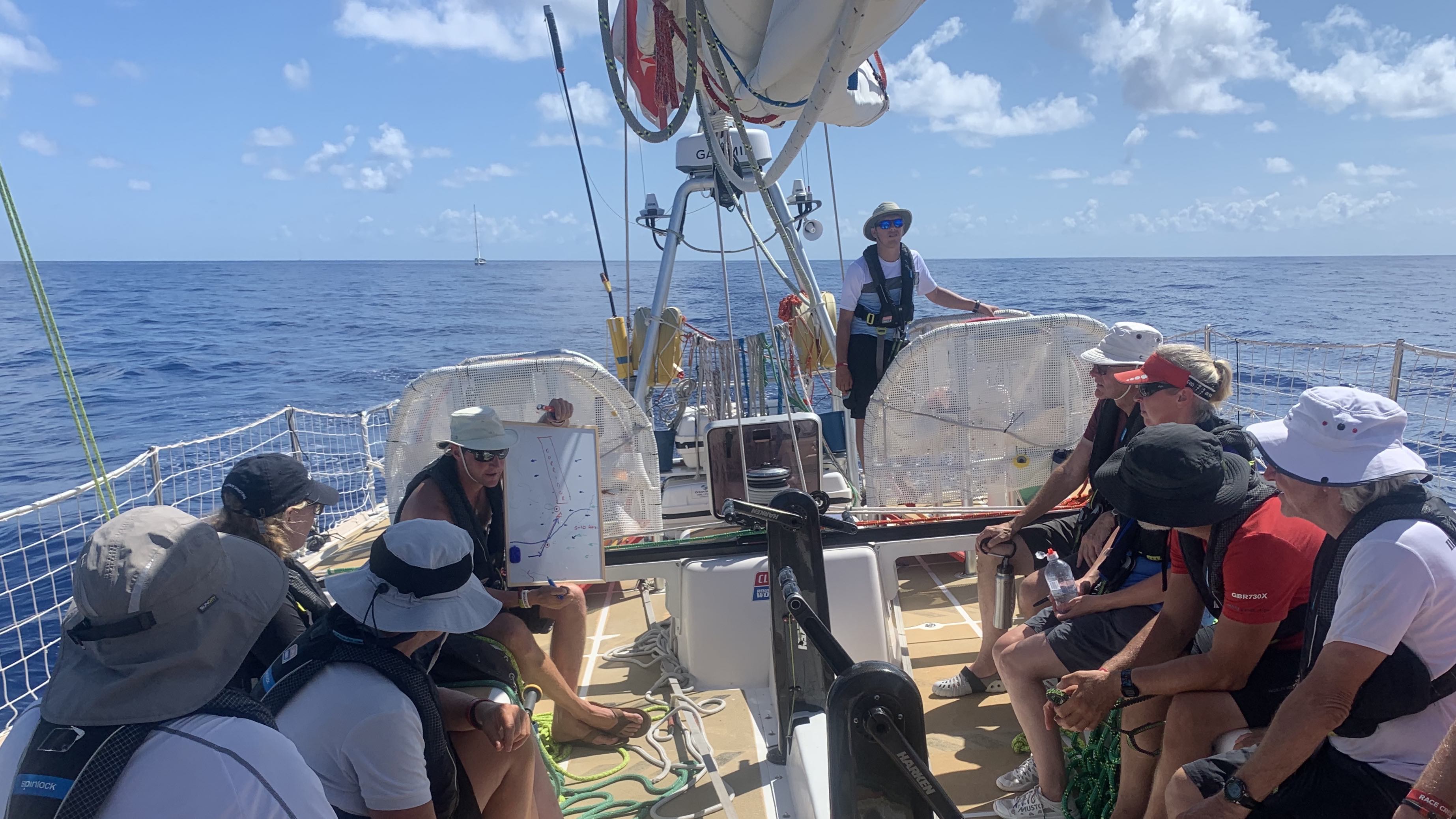 Clipper Race changes at the top of the leaderboard