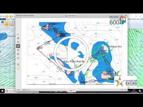  Weather routing for the 2020 RORC Caribbean 600, video