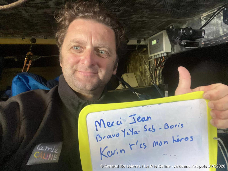  Relieved Escoffier Speaks About His Rescue By Jean Le Cam