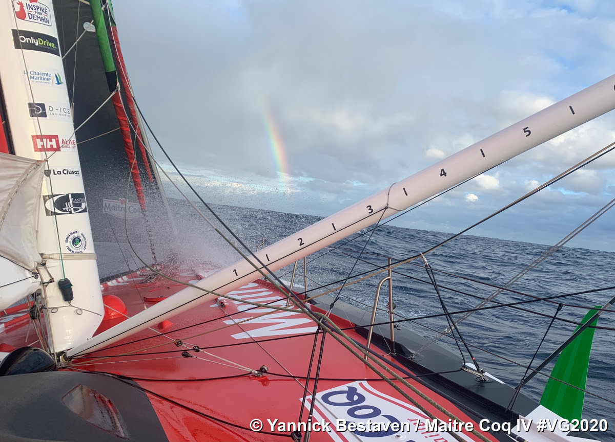 Dalin Under Pressure, less than 100 miles separates top three skippers