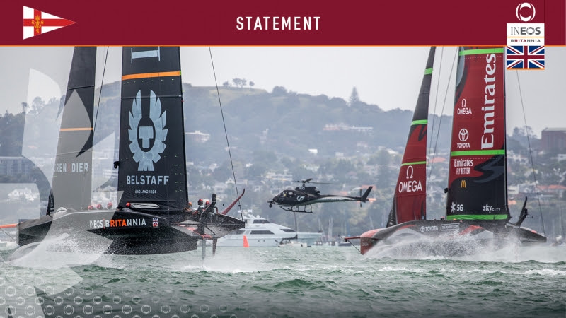 A Notice of Challenge for the 37th America’s Cup
