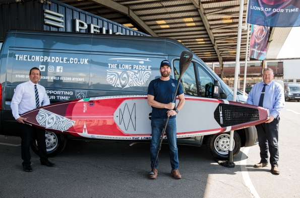 New record attempt to circumnavigate Britain by stand up paddleboard