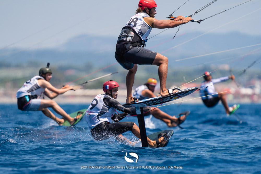 Denis Taradin & Daniela Moroz win KiteFoil World Series Gizzeria