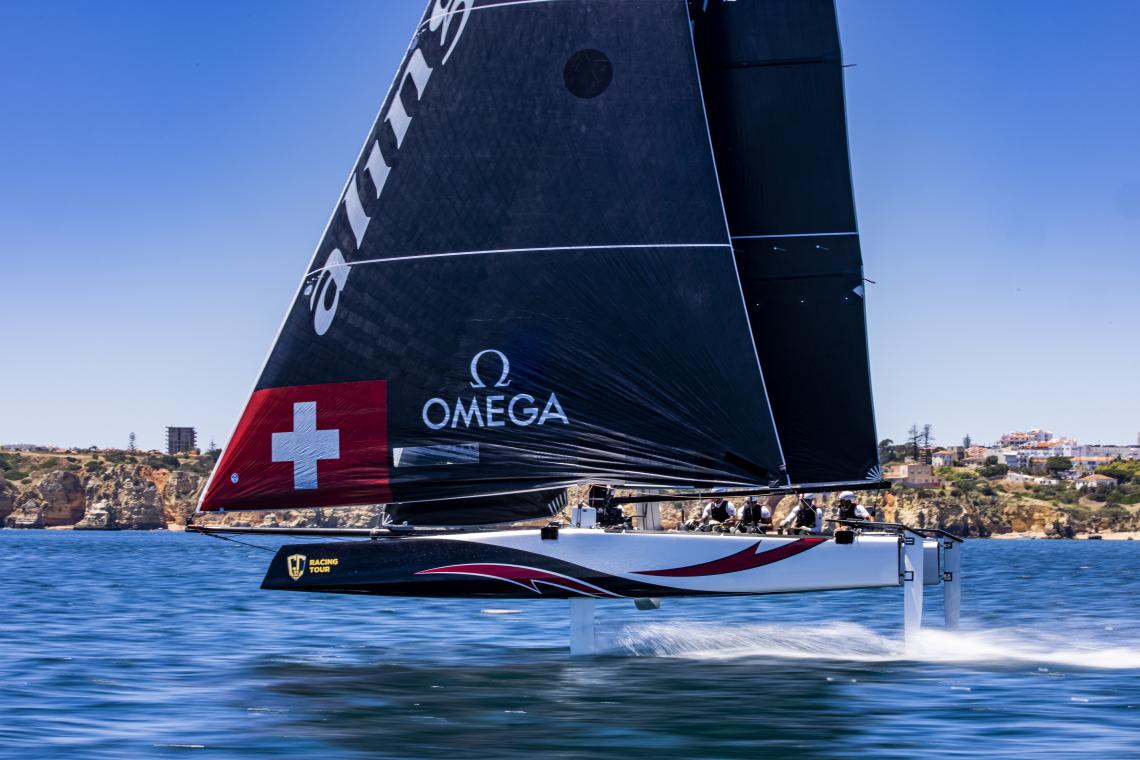 Alinghi continues GC32 Lagos Cup winning streak