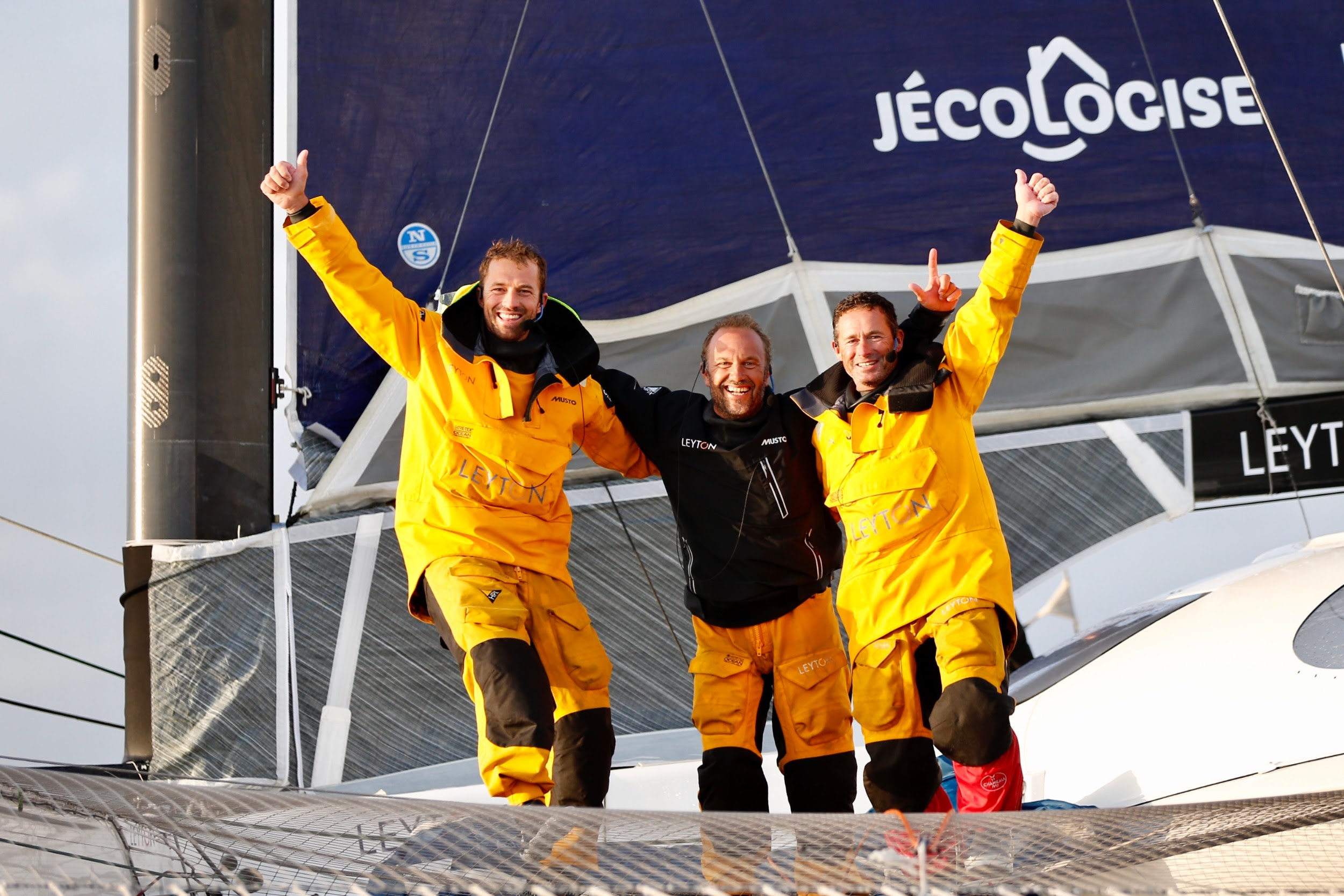 Sam Goodchild skippers LEYTON to victory on Pro Sailing Final Rush race
