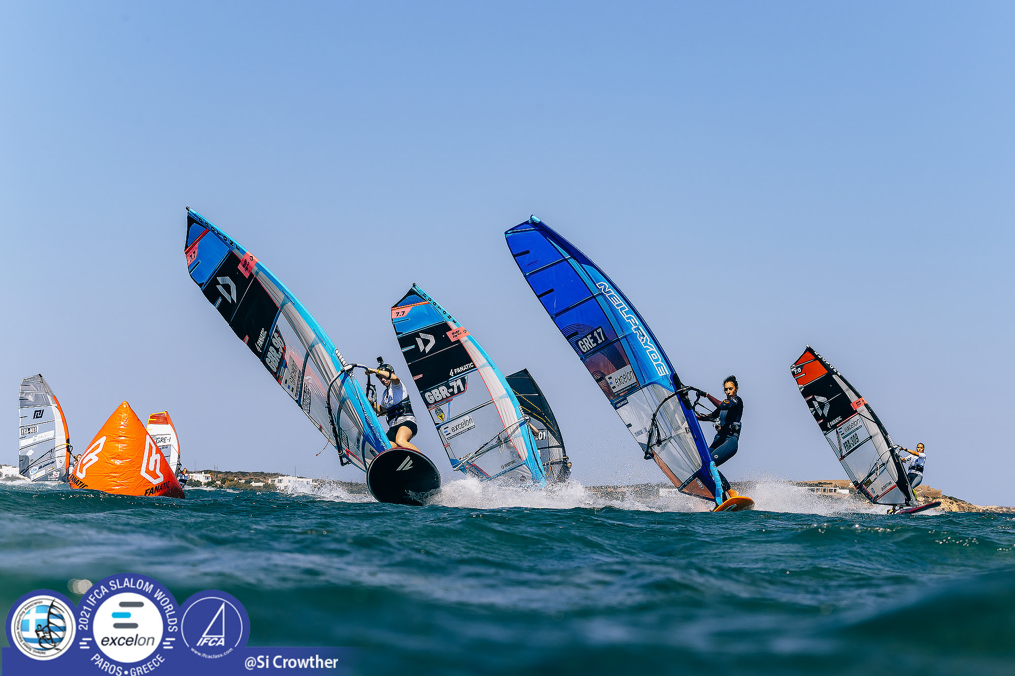 GB’s Jenna Gibson & Croatian Enrico Marotti are Slalom World Champions