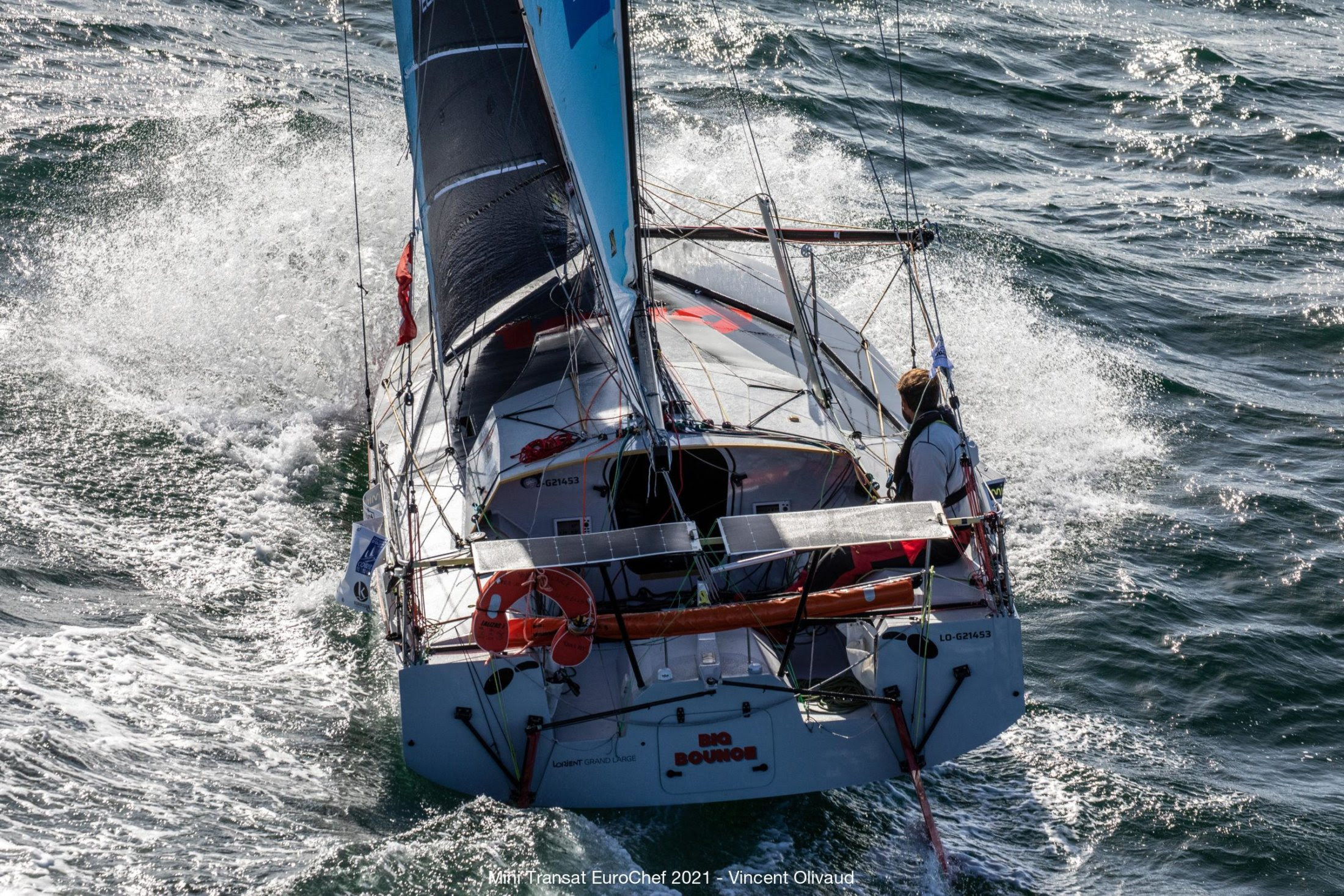 Serious gaps opening up in Mini Transat fleet