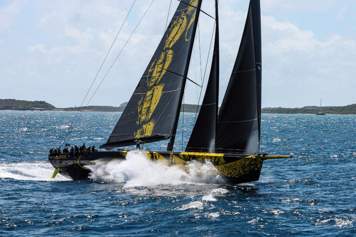 Skorpios takes Monohull Line Honours for RORC Caribbean 600