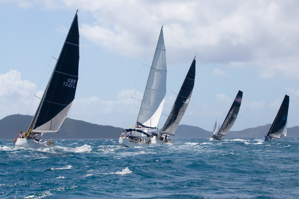 Big breeze for BVI Spring Regatta & Sailing Festival Fleet