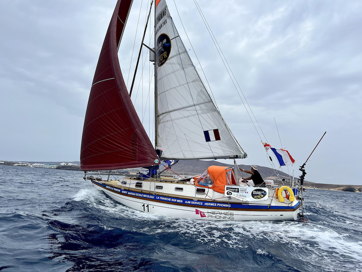 Arnaud Gaist is out of the Golden Globe Race 