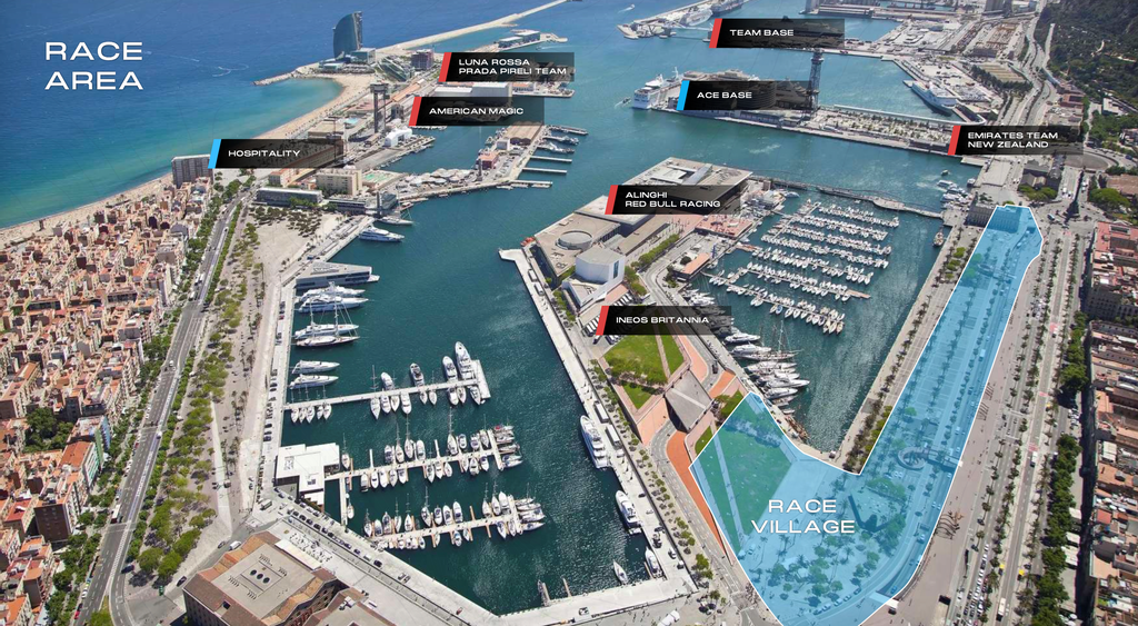 AC37 Event Ltd confirm race area & race dates for the America’s Cup 2024