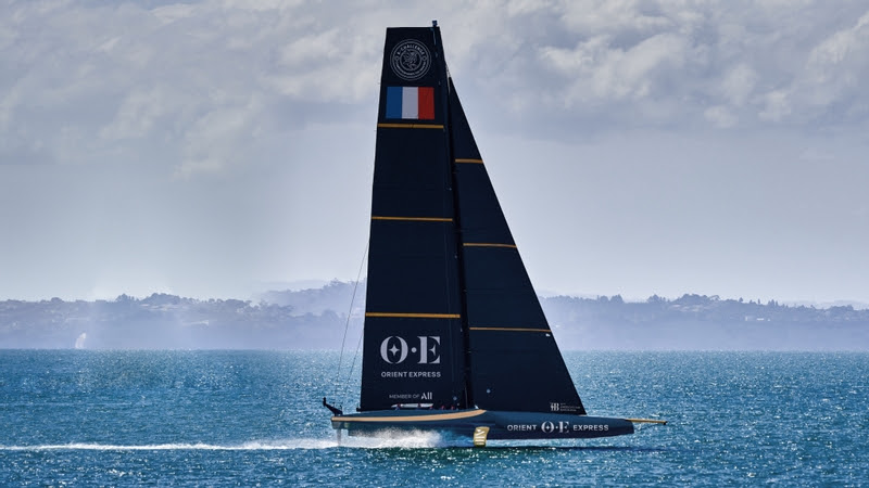 French America's Cup challenger named Orient Express Team