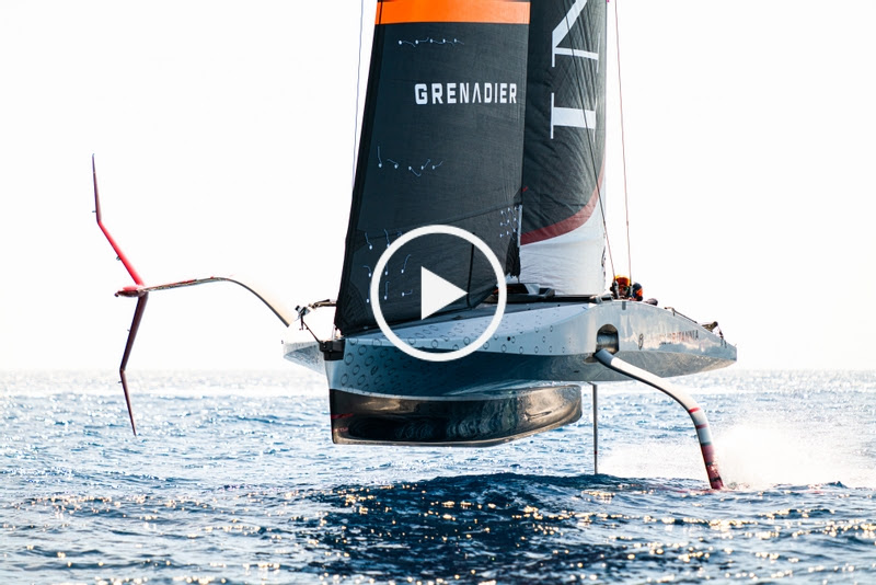 Big month both on and off the water for America's Cup teams, INEOS Britannia video
