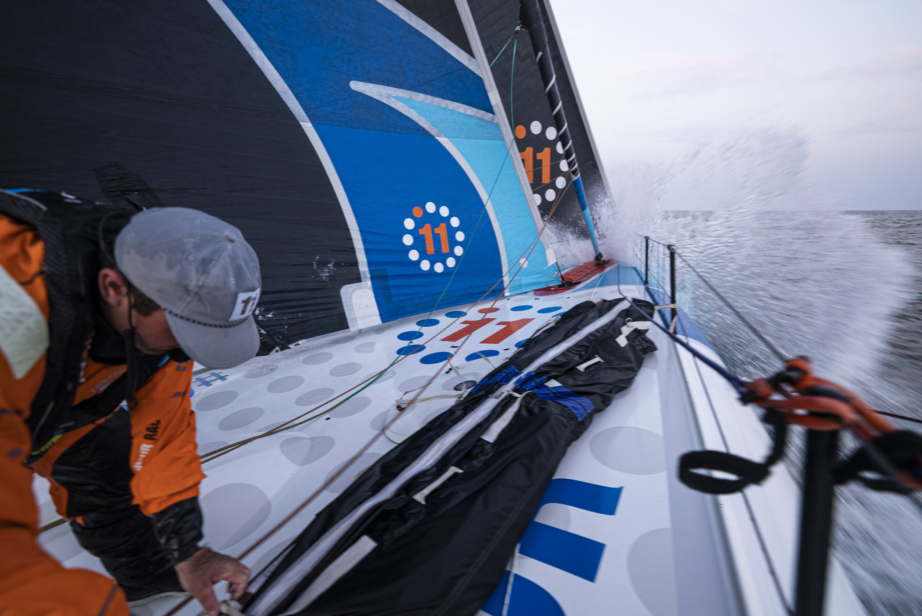 Ocean Race fleet speeding towards Aarhus target