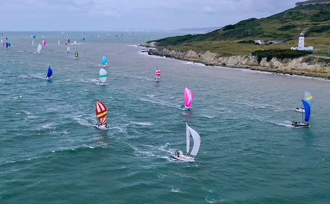 Highlights of the Round The Island Race video