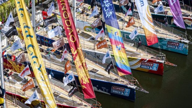 Clipper Round the World Yacht Race ready for tomorrow's start @ Portsmouth